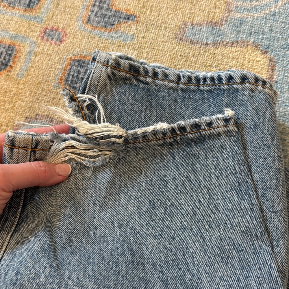 NWT Agolde 90’s pinch waist high rise straight - Picture 4 of 9